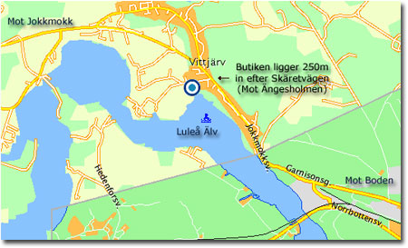 Vägbeskrivning jaktbutiken.se