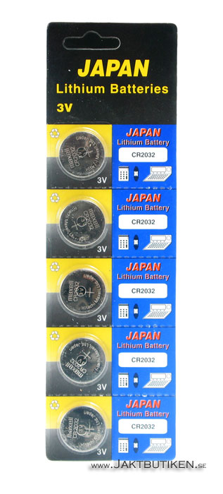 Maxell 3 Volt Lithium - CR2032 Batteri